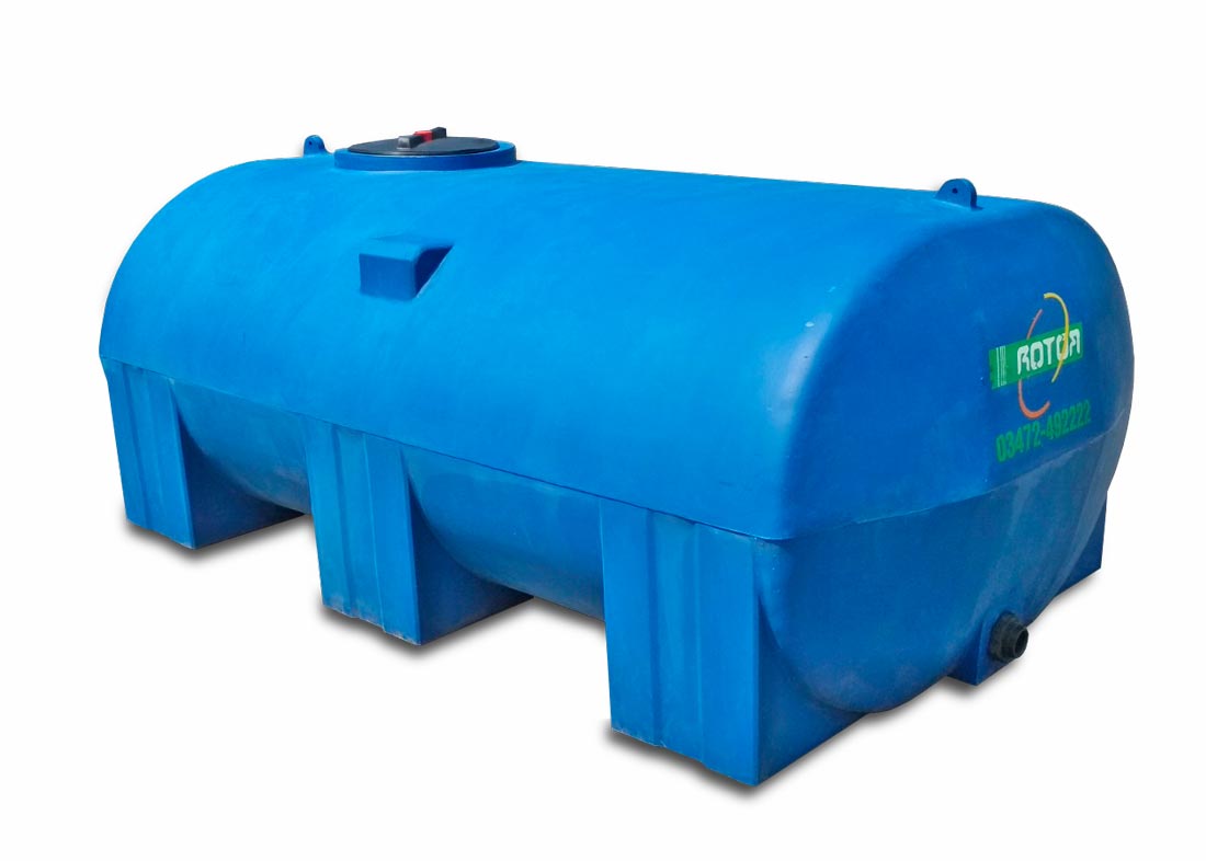 Tanque horizontal 3500 litros Rotor Con Rompeolas